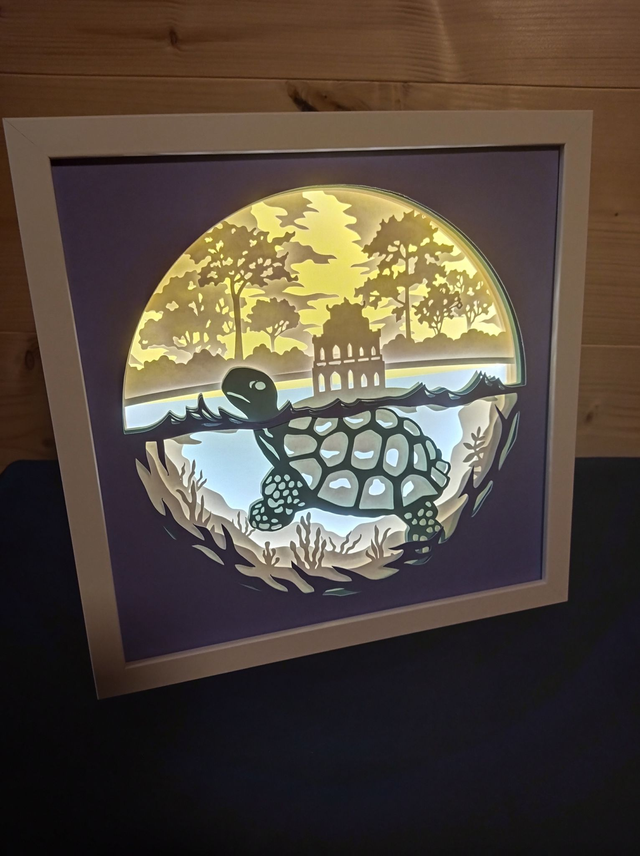 Boîte à lumière "Tortue"