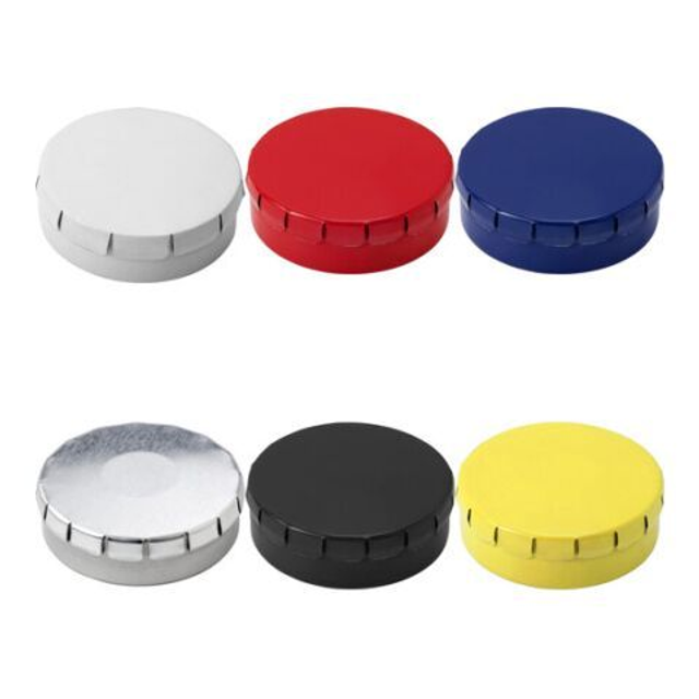 Tin with mints Anika