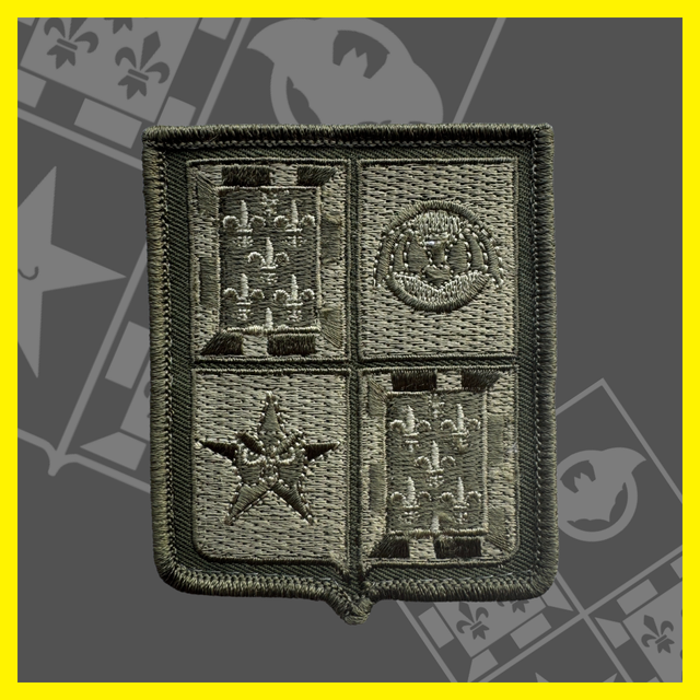 Patch - Touraine Vert Brodé 