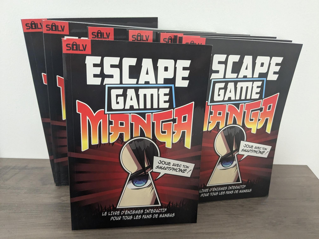 Escape game manga