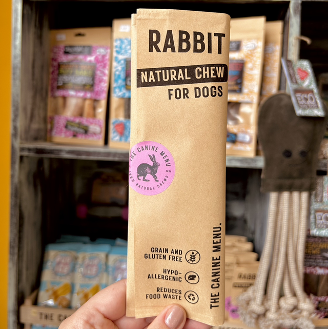 The Canine Menu Rabbit Dog Chews