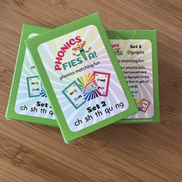 Phonics Fiesta Set 2: ch, sh, th, qu, ng