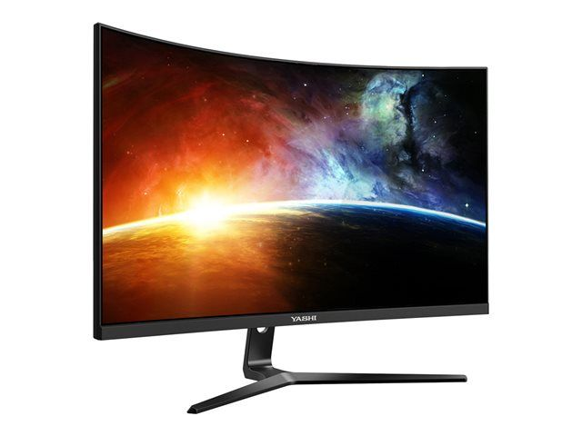Yashi Pioneer S YZ2790 - Monitor LCD - curvato - 27&quot; - 1920 x 1080 Full HD (1080p) @ 240 Hz - VA - 350 cd/m² - 1000:1 - 1 ms - 2xHDMI, 2xDisplayPort -
