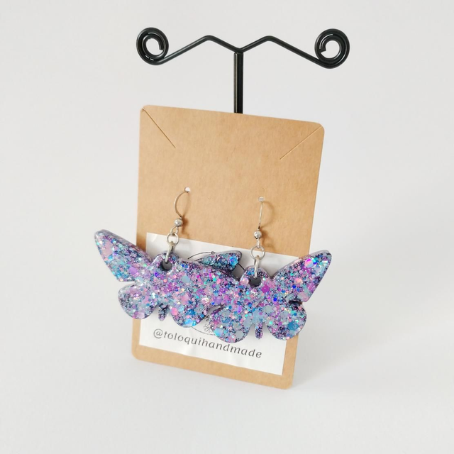 Pendientes de Mariposa Brilli