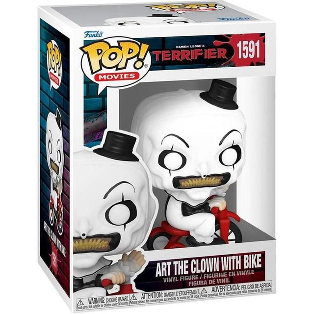 Funko Terrifier Art The Clown With Bike Pop! Vinyl Figure #1591