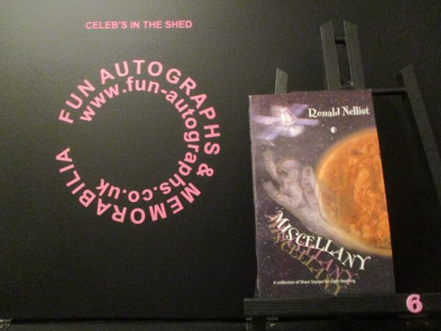 Ronald Nellist 'Misscellany' Authentic Autographed Paperback Book (6)