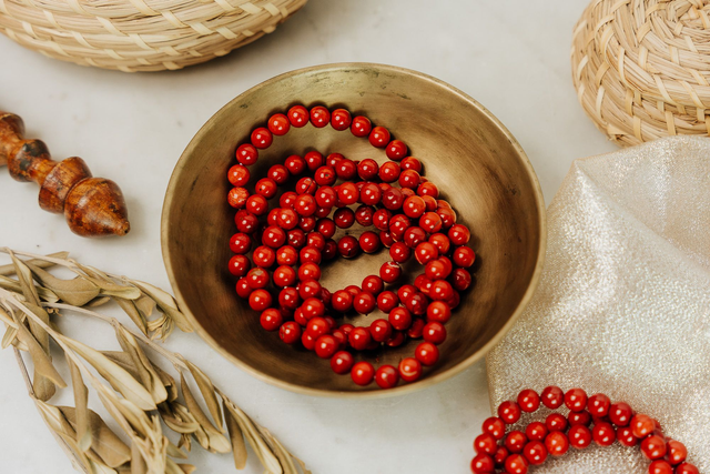 Bracelet Jaspe rouge - Convivialité, action et longévité