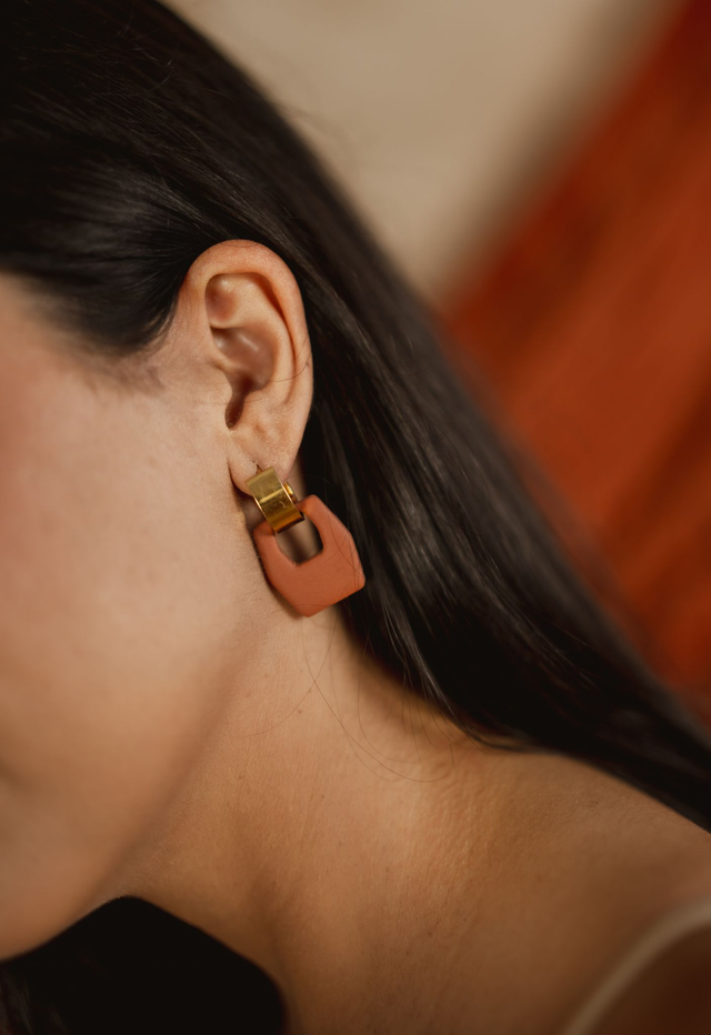 Polymer Clay Earrings ~ Fiore