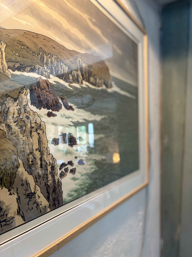 Le cap (Cap de la chèvre), les aspects de la nature, Henri Rivière, XVI 1899