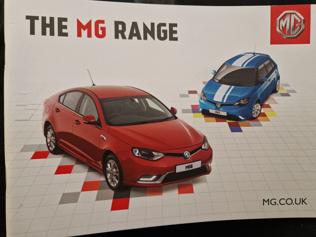 MG Motor UK Range - Covering MG3 &amp; MG6 Models