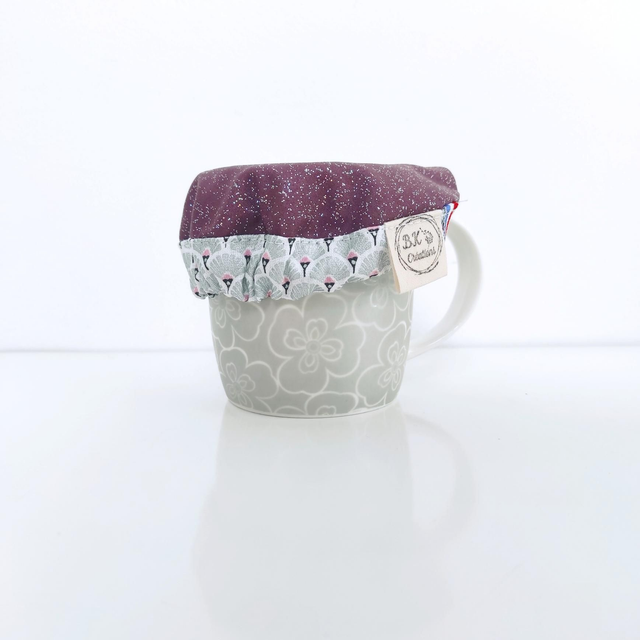 Charlotte de conservation TAILLE S - imperméable - prune pailleté 