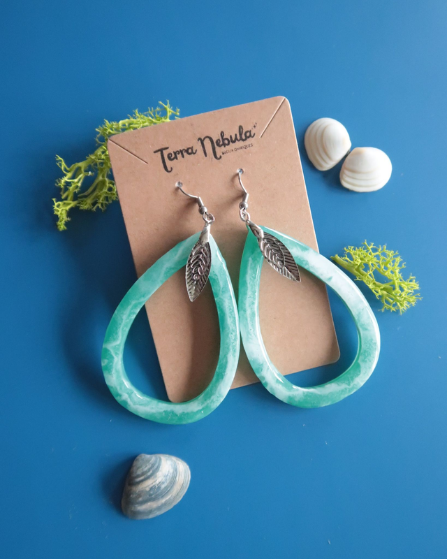 Boucles d'oreilles Lagon idyllique | BO47