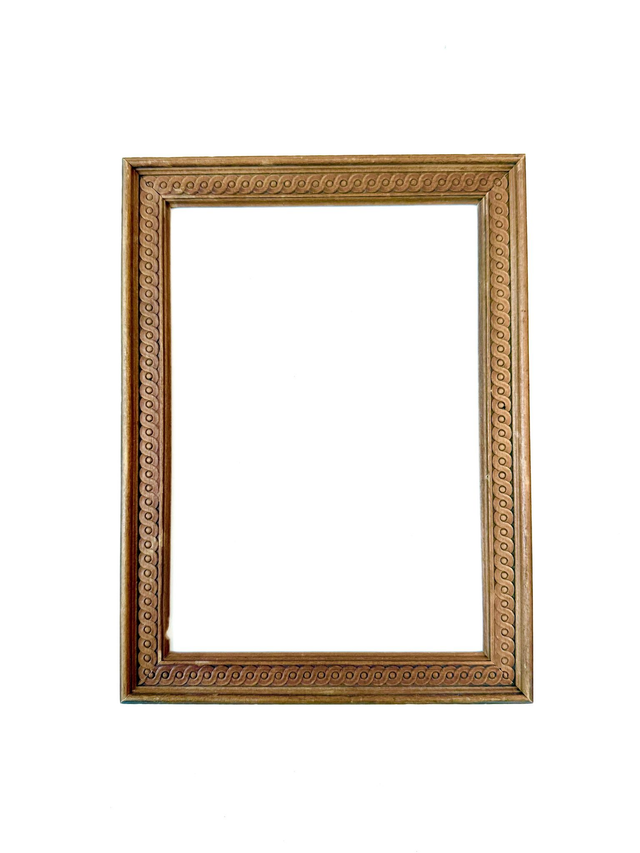 Ancien cadre bois A4