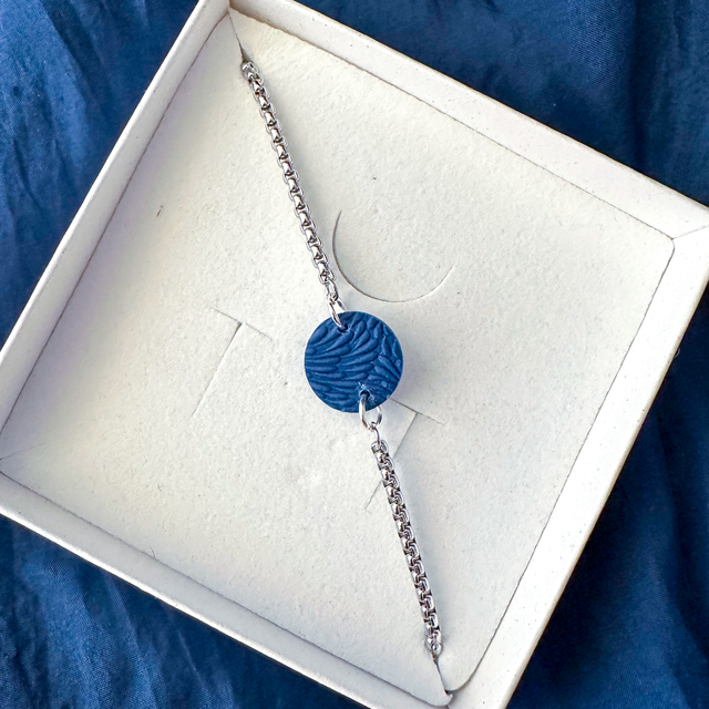 Summer - Blaue Fliesen Armband #02