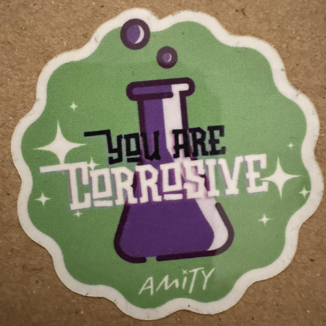 You Are Corrosive LYRIC STICKER
