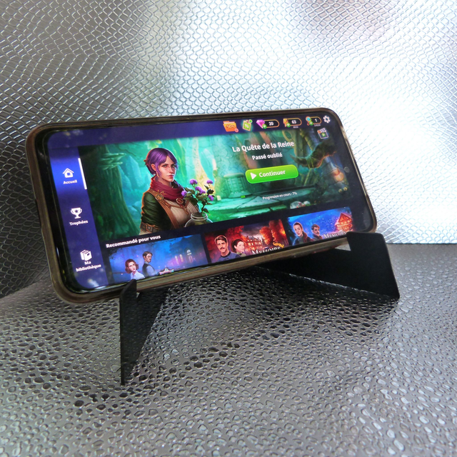 support de Téléphone en Vinyle 33t