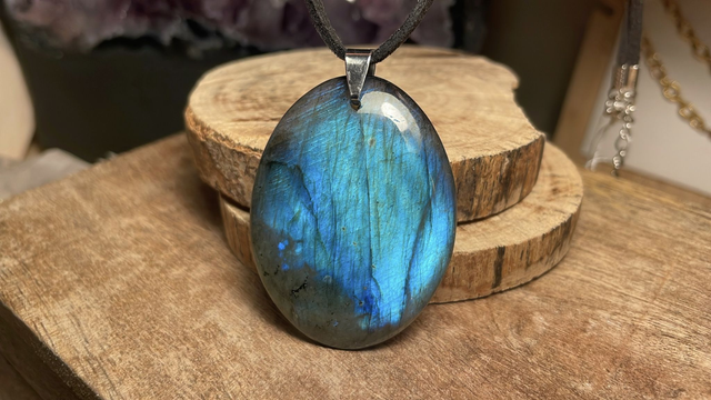 Pendentif LABRADORITE Ovale