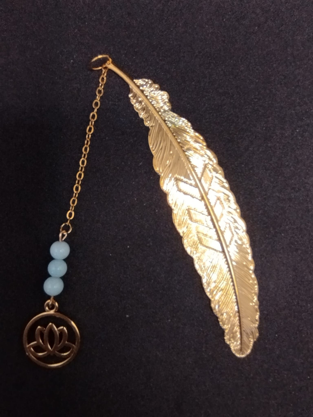 marque page en calcédoine 