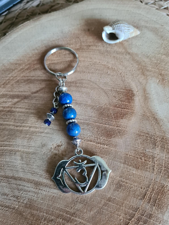 Porte clés Lapis-lazuli 