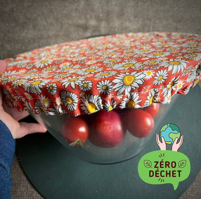 Méga couvre-plat lavable réutilisable