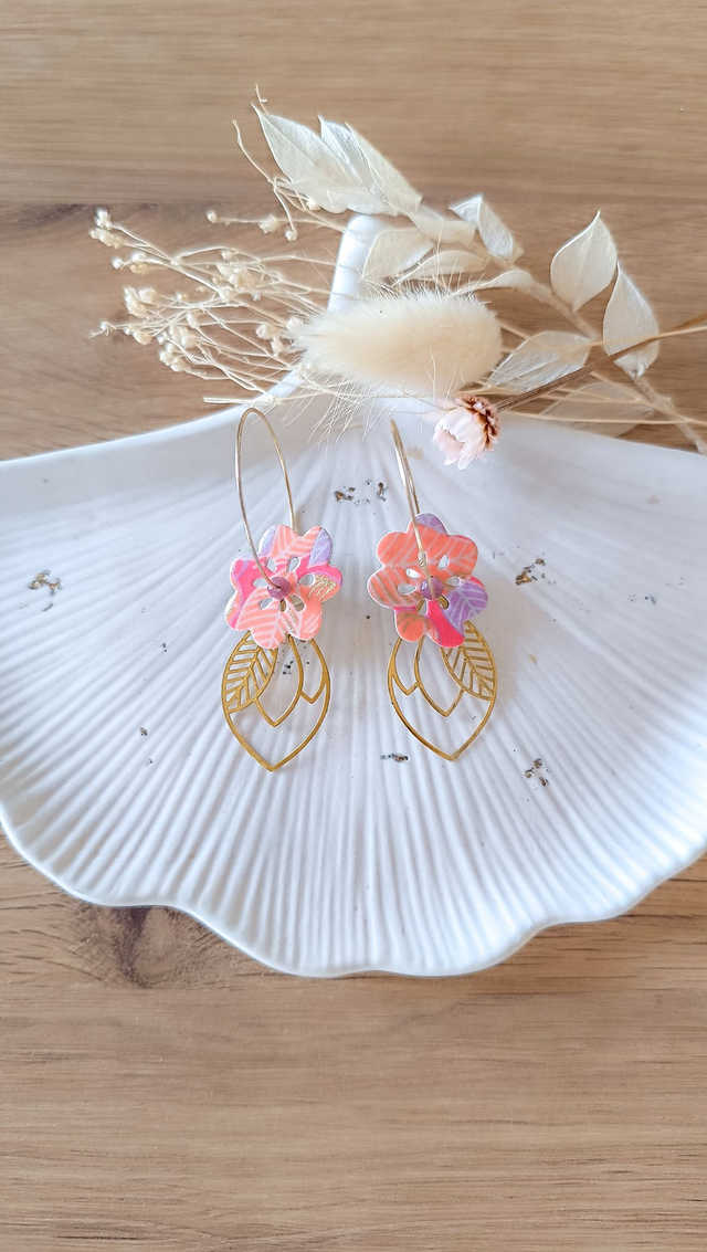 Boucles d'oreilles Aglaé