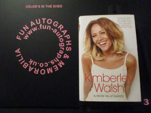 Kimberley Walsh 'A Whole Lot Of History' Authentic Autographed Hardback Book (3)