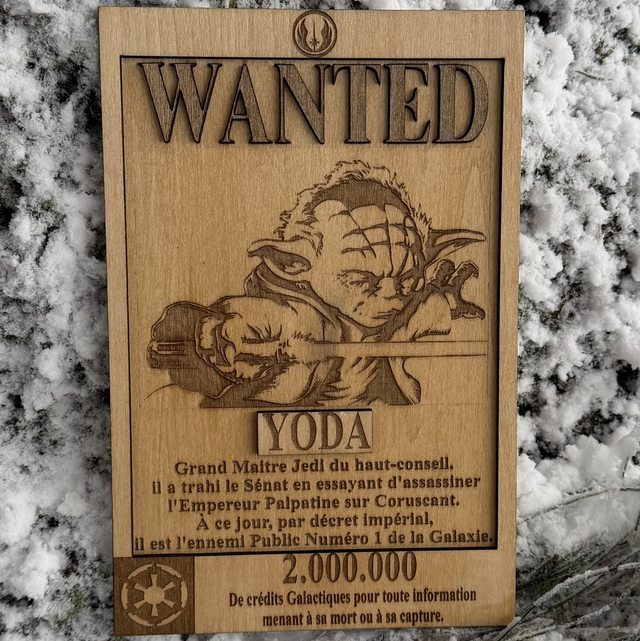 Star Wars - Yoda Wanted 