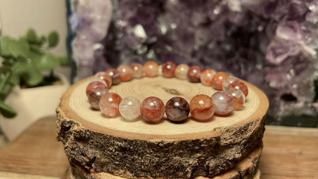 Bracelet QUARTZ HEMATOIDE 8mm