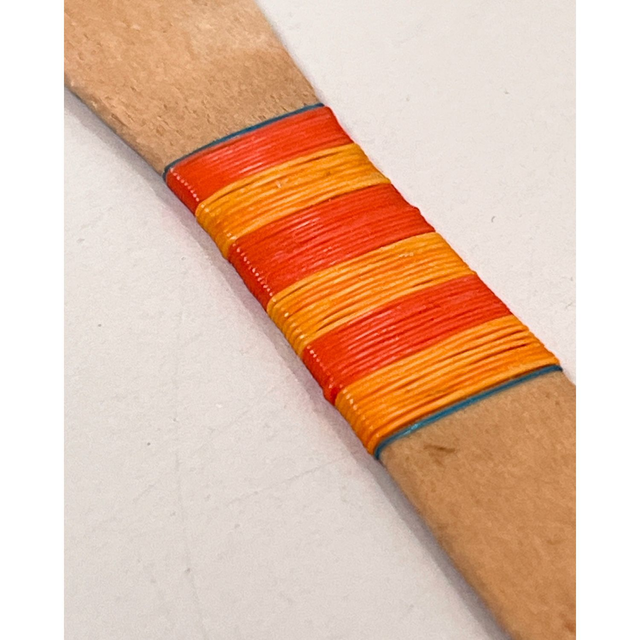 Chip fork 4 - small 3D wall sculpture