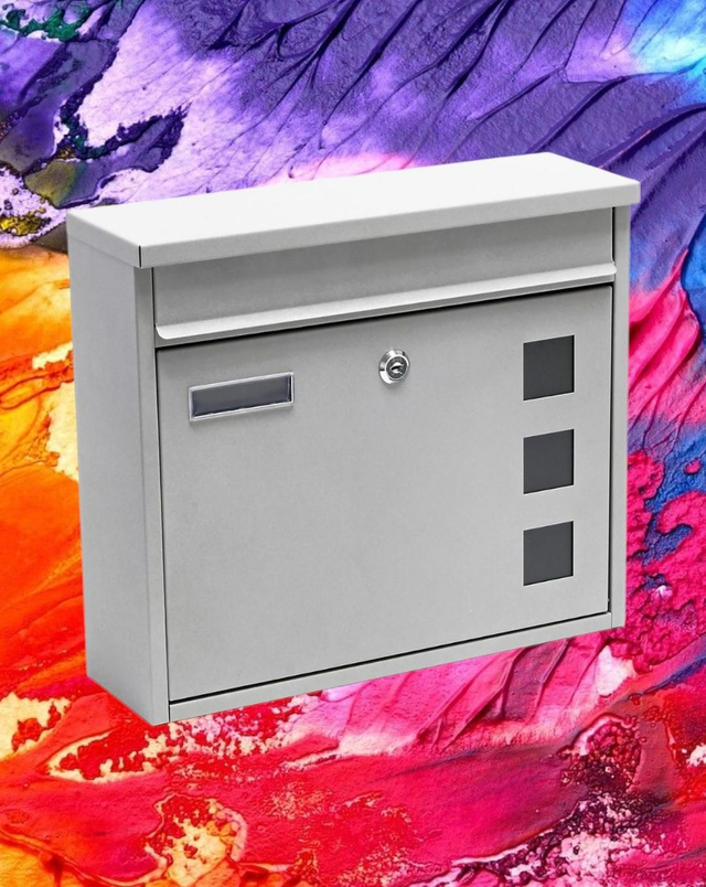 Briefkasten Silber 