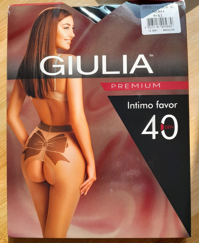 collant ouvert "intimo favor"