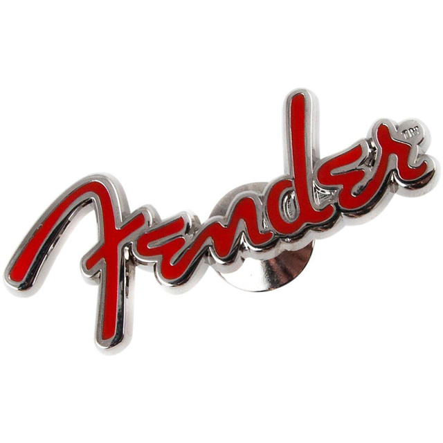 Fender Logo Pin, Red