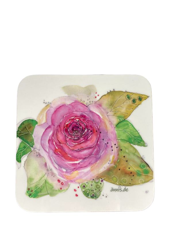 Untersetzer "Rose"