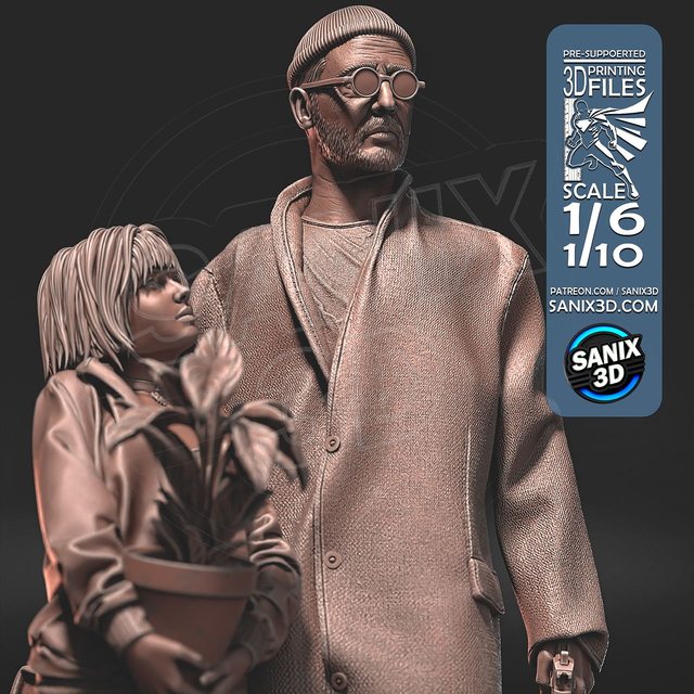 DIORAMA LEON & MATHILDA série movie 