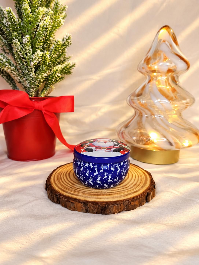 Bougie de Noël – Cookies Chocolat 🎄✨