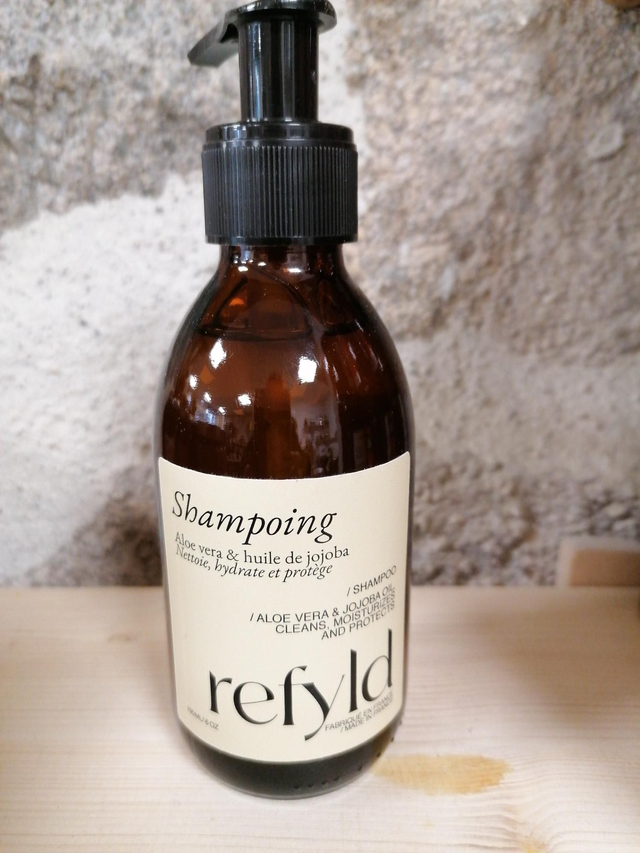 Shampoing Rechargeable En Verre 190ml
