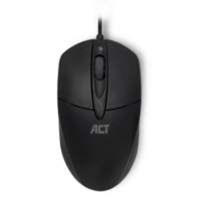 ACT AC5005 muis Ambidextrous USB Type-A IR LED 1000 DPI