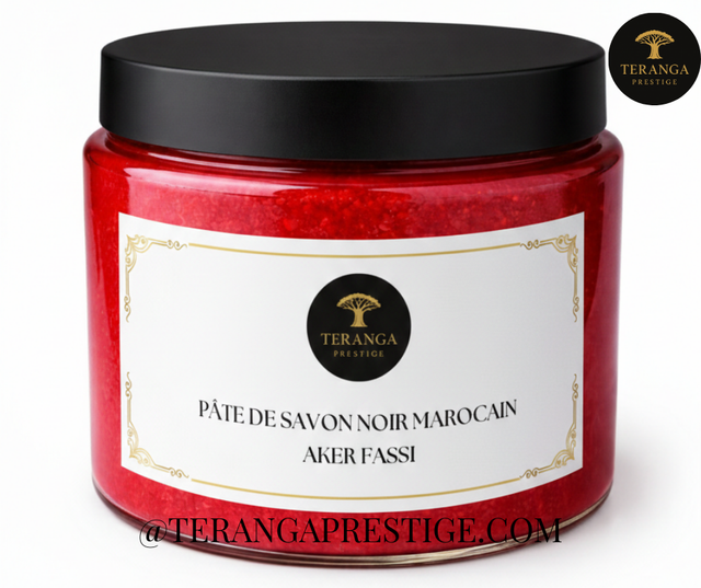 Pâte de Savon Noir Marocain à l’Aker Fassi