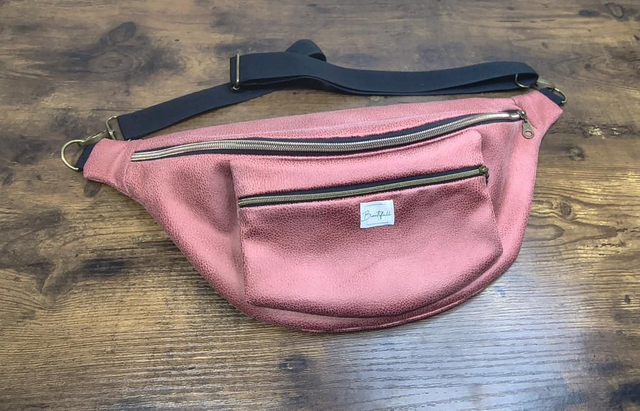 Pack Sac Banane Vieux Rose