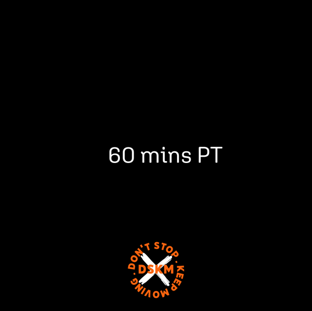 1-2-1 PT 60 mins
