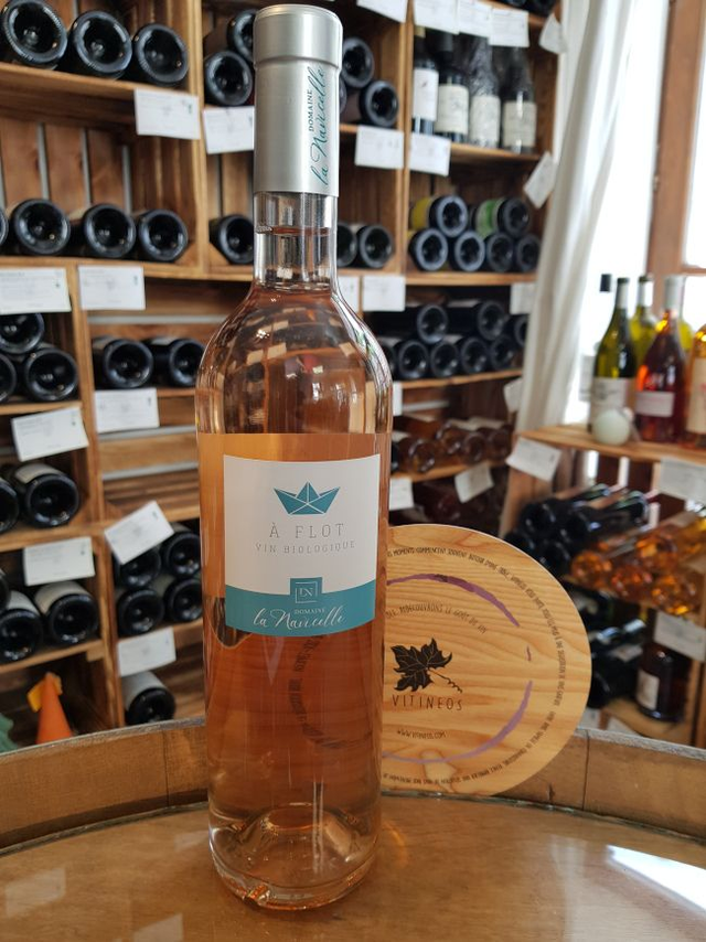 A Flot 2022 - Rosé Sec Tranquille - Domaine de la Navicelle (Jannick Utard)