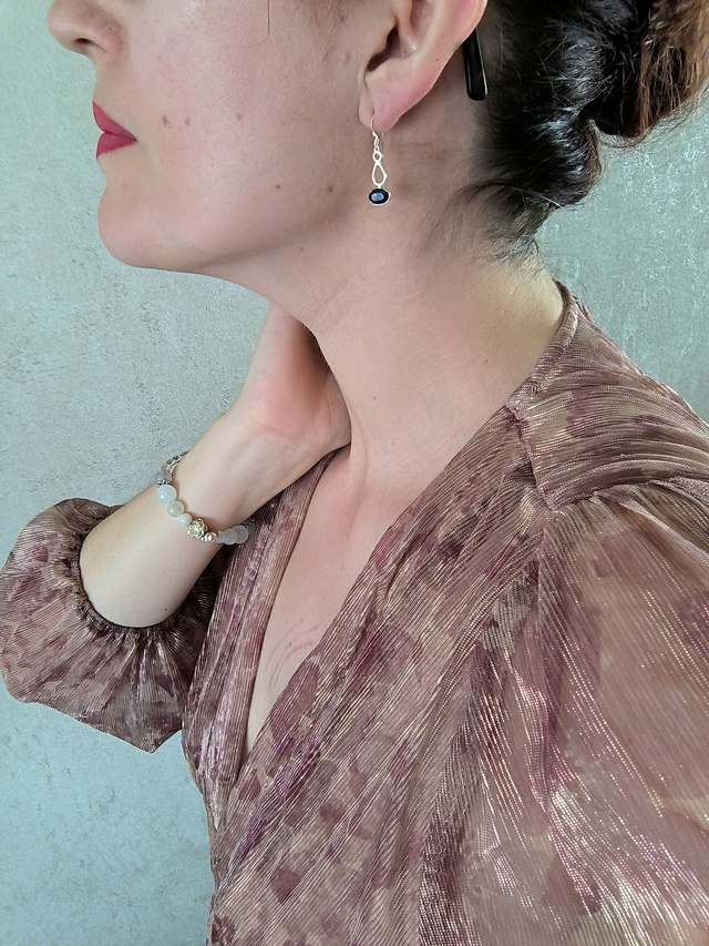 Saphirs &amp; Argent 925