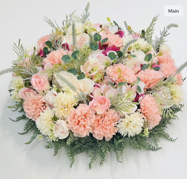 Rose &amp; Hydrangea Posy Pink or Lilac ( Made to order )