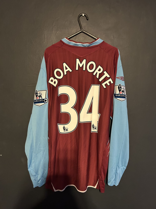 (L) West Ham 2007-08 Home / BOA MORTE 34