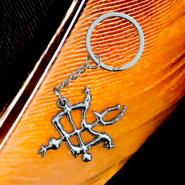 Schlüsselanhänger Harfe