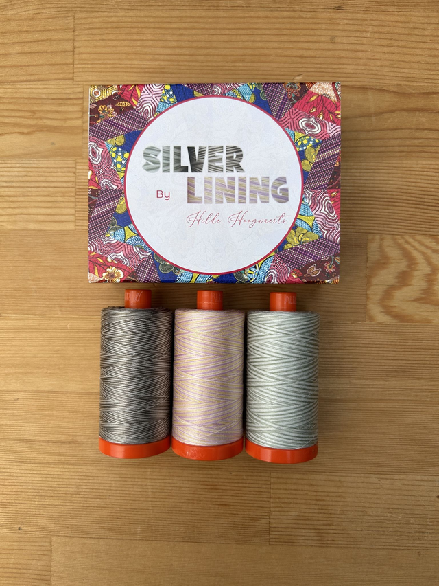 Silver Lining Aurifil - thread box