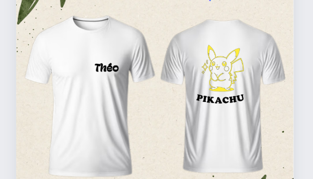 Tee-shirt personnalisé (Recto/Verso) Enfant