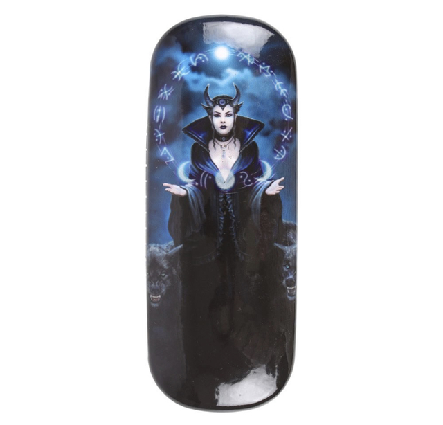 MOONWITCH GLASSES CASE BY ANNE STOKES.