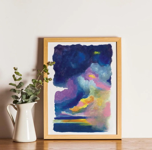 Tempête à Étretat 