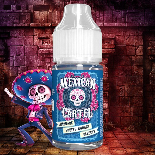 Concentré Limonade Fruits rouges Bleuets Mexican Cartel 30 ml